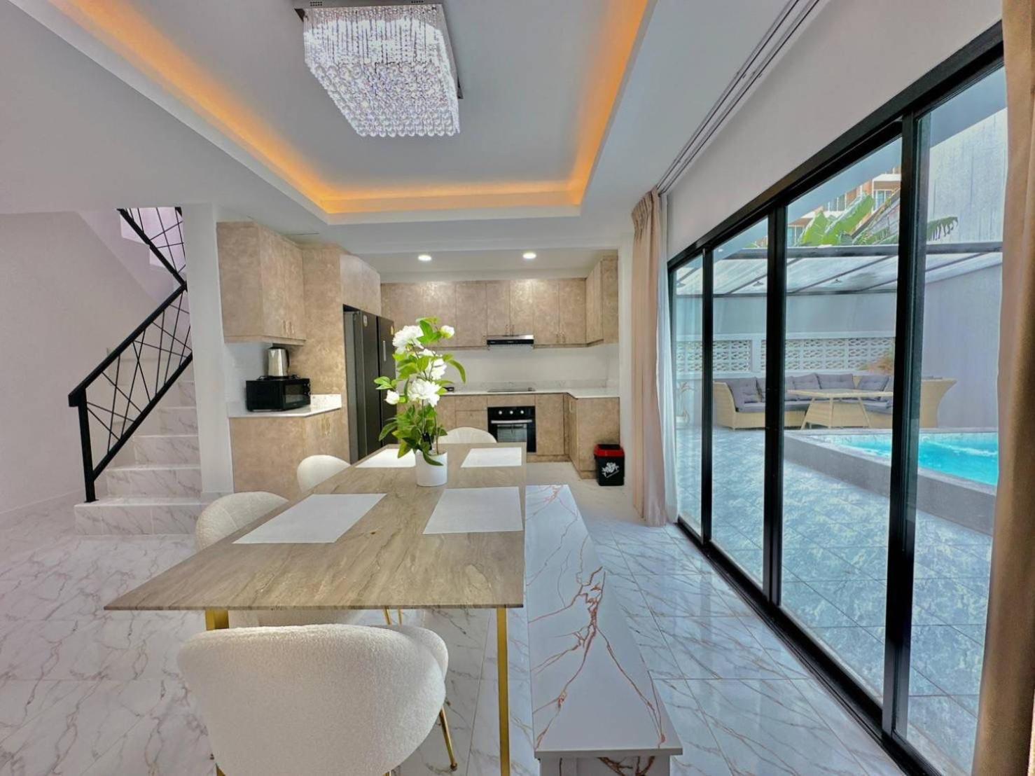 4Bedroom Pool Villa Near Walking St Bonk Pattaya Exteriör bild